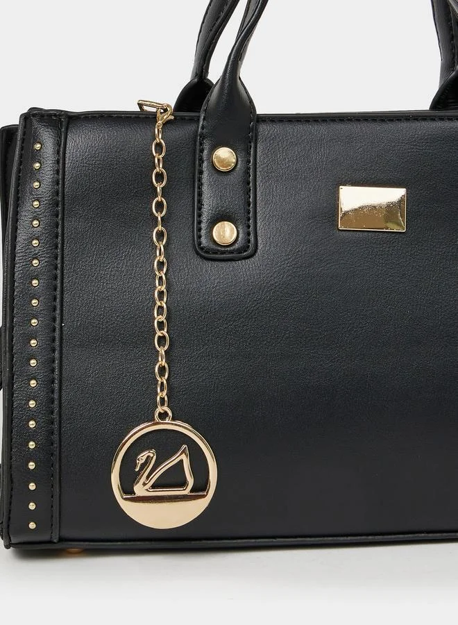 ستايلي Drop Pendant Dual Strap Handbag