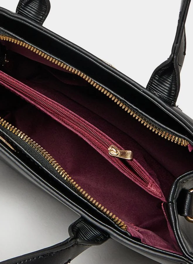 ستايلي Drop Pendant Dual Strap Handbag