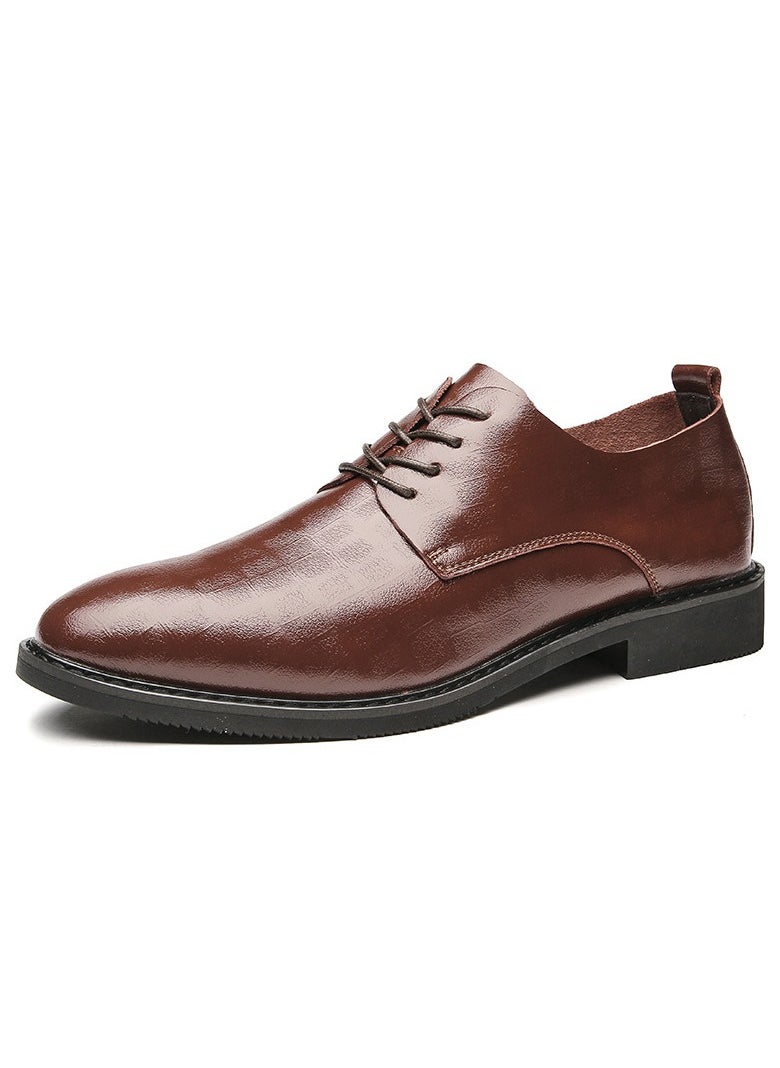 Shougu Versatile Retro Casual Leather Shoes  - Image 1