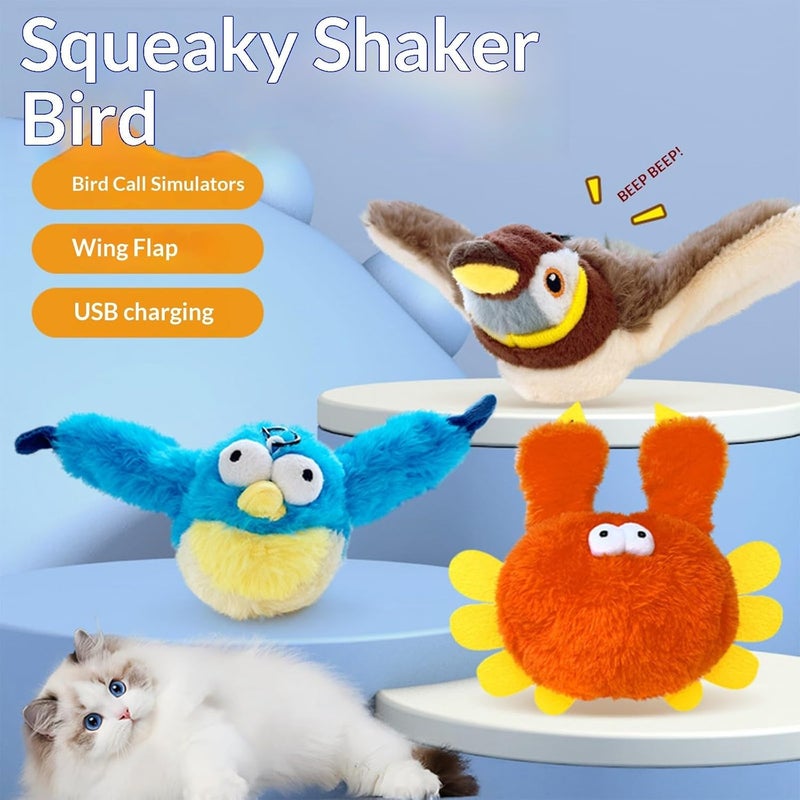 Year round in stock Peiiwdc Participatory Remote Controlled Hovering Bird Pet Toy Highlighting Chirping Sounds and Wing Motion to Relieve Boredom and Encourage Activity Multiple Pet Connectable modular All-round well-engineered practical build Leakproof sealed Budget friendly sizing alternatives Multi-purpose Easy transit optimized build Multi-market matching options Carefully selected material Multi-category warehouse equip Post-order arranged dispatch Any KSA address orderable Elegant upgraded practical design Remote village delivery cover Modern practical shape All item simple matching build Air & land transit compatible Local inventory listed item Home & light industrial compatible Moisture proof Licensed warehouse stored goods All climate suitability Fixed & portable compatible Custom sizing alternatives KSA local stock - Image 2