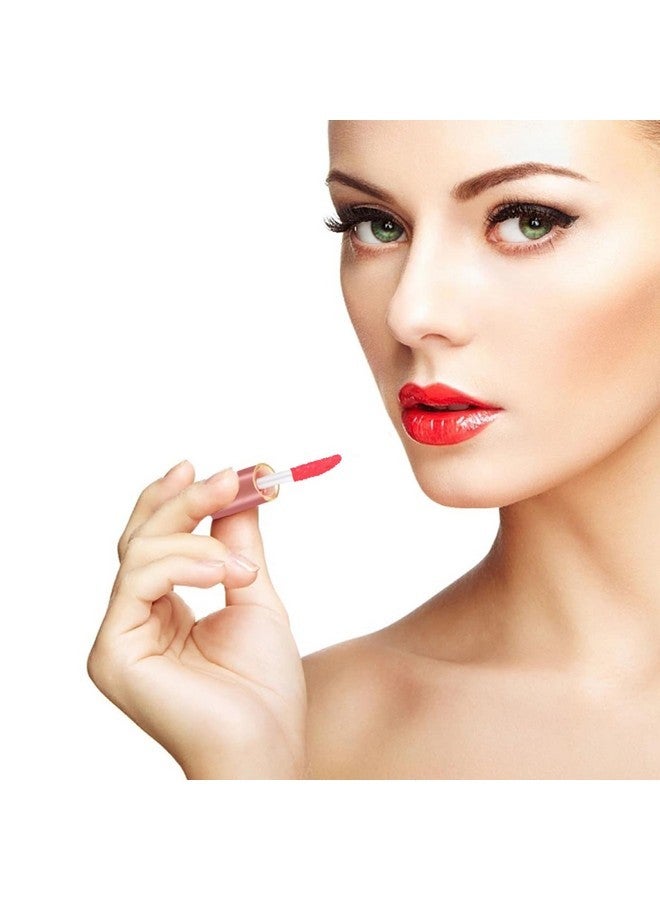 هونباي 24 قطعة من Honbay، عبوات ملمع شفاه صغيرة شفافة قابلة لإعادة الاستخدام، سعة 1.2 مل، زجاجات ملمع شفاه فارغة للسفر، قوارير للنساء والفتيات، مكياج DIY، عينات أحمر شفاه، مرطب شفاه - 4 ألوان - Image 5