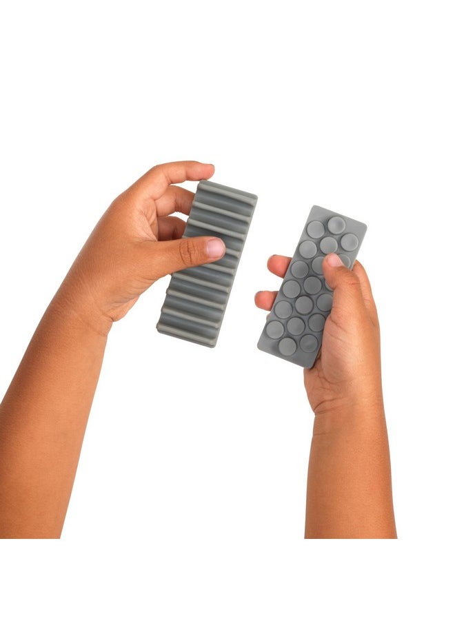 Really Good Stuff Sensory Strip Pack - Set Of 4 - Adhesive Tactile Textured Strip Fidgets For Desk & Classroom - For Kids & Adults  - Image 5