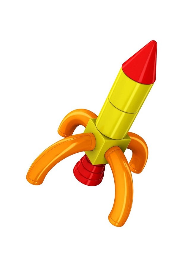 Popular Playthings POPULAR PLAYTHINGS 18302 Mag Builder Magnetic Building Toy for Kids with 30 Colorful Pieces  - Image 2