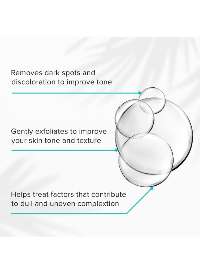 ClarityRx Brighten It 10% Lactic Acid Solution, Natural Plant-Based Exfoliating Face Treatment for Dark Spots, Discoloration & Uneven Skin (2 fl oz) - Image 3
