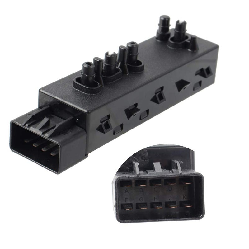 Citumo 12451498 Front Right Passenger 8 Way Power Seat Control Adjustment Switch Fit 2007-2013 Sierra Yukon Avalanche Silverado Suburban Lacrosse - Image 1