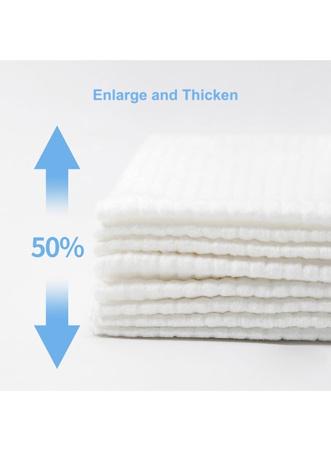 2 Pack Disposable Face Towels – Ultra-Soft, Clean Facial Towels, Makeup Towels, Remover Dry Wipes, Lint-Free, Extra Absorbent, for Delicate Skin - Image 4