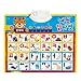 MINMEER Korean Alphabet Poster for Kids Interactive Alphabet Wall Chart Learn Korean Letters and Words Korean Learning Toys for Beginners - Image 4