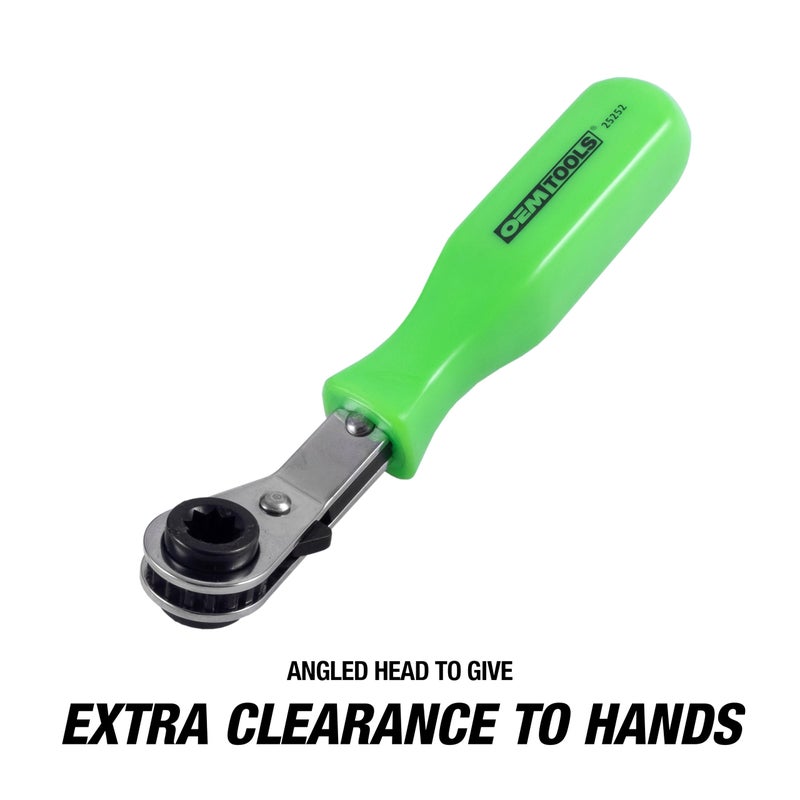 OEMTOOLS 25252 Automatic Slack Adjuster Tool and Wrench, Efficient Brake Adjustment Tool for Semi Trucks, Air Brake and Slack Adjuster Tools - Image 4