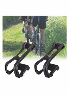 Excefore Bicycle Foot Pedal Straps Bicycle Pedal Toe Clip for Exercise Bike Spin Bike And Outdoor Bicycles 1 Pairs  - Image 3