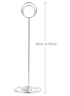 Excefore 20 Pcs Table Number Holders Place Card Holder Photo Picture Holder for Wedding Birthday Party  - Image 5