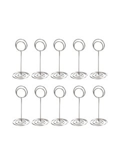 Excefore 20 Pcs Table Number Holders Place Card Holder Photo Picture Holder for Wedding Birthday Party  - Image 2