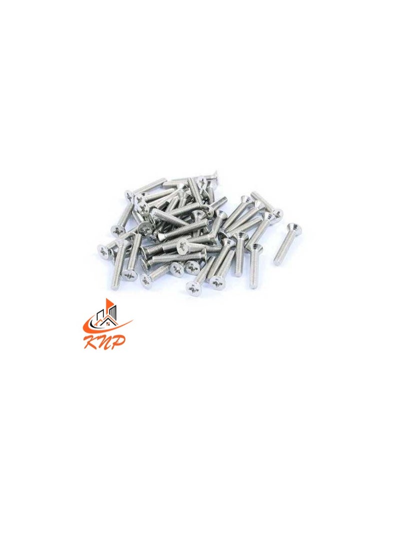 KNP Countersunk Machine Screws - Pack of 200 (M3 x 20mm) - Image 3