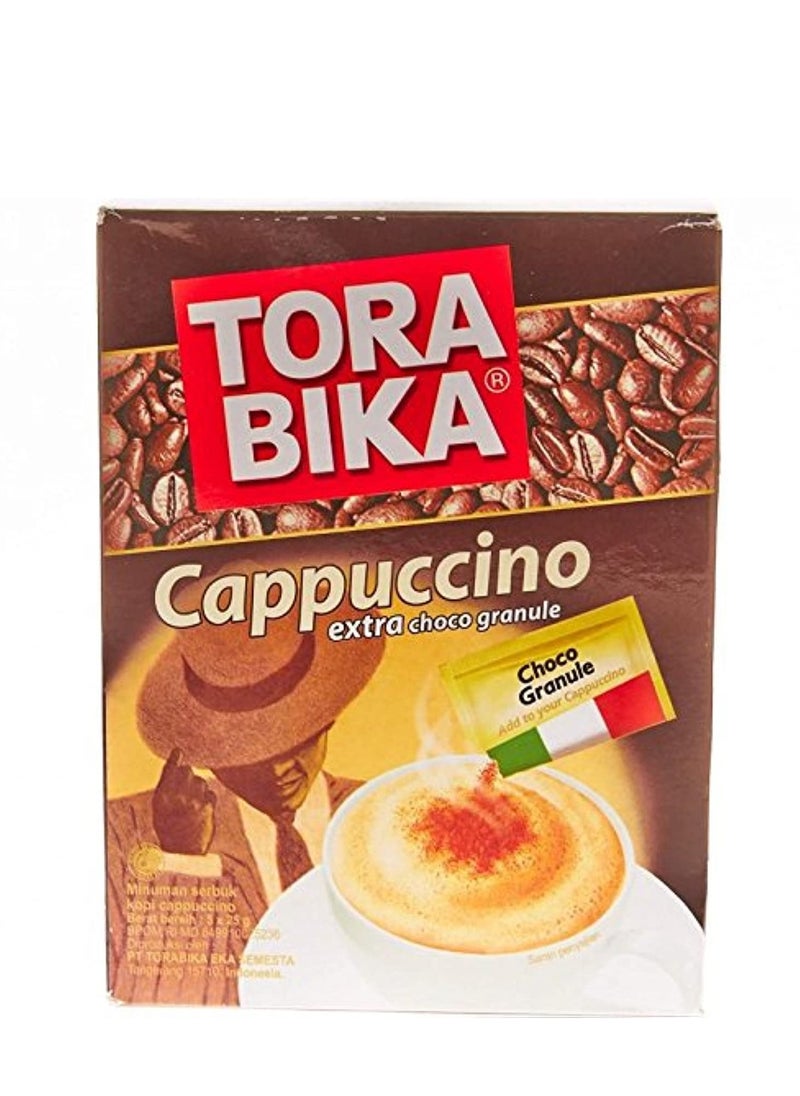 TORA BIKA - Tora Bika Cappuccino Rich Foam With Extra Choco Topping - 5 Bags - Image 1