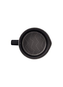 TRAMONTINA Since 1911,Made in Brazil- Paris Texture 12cm 1.2L Graphite Aluminum Multipurpose Boiler with Interior and Exterior Starflon Max Lead PFOA Free Nonstick Coating,  - Image 2