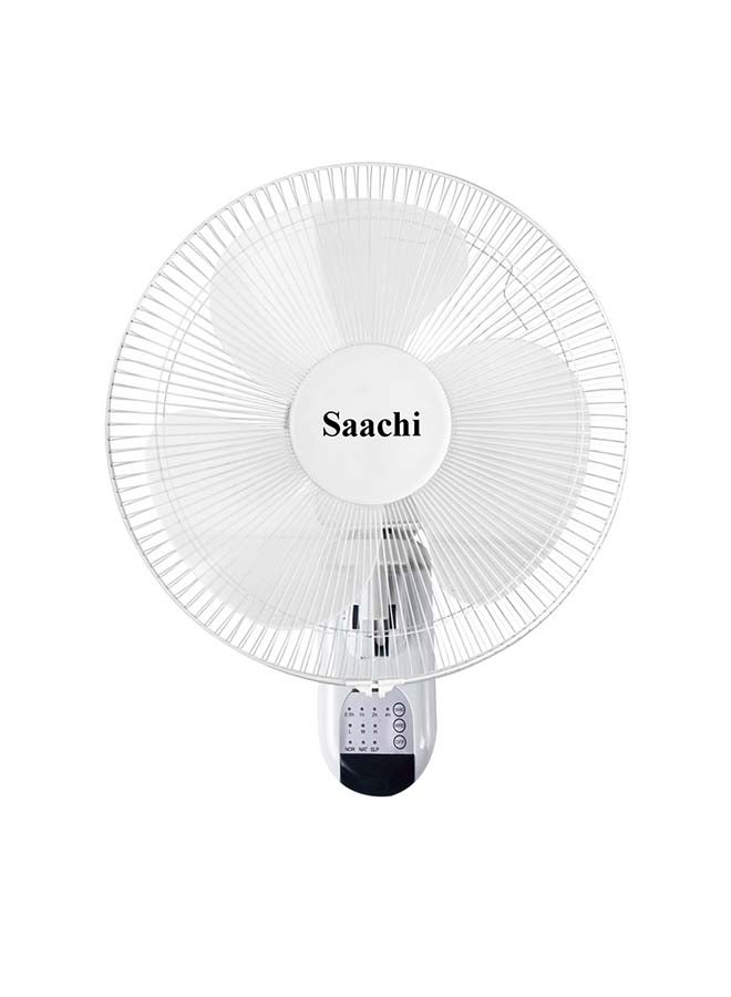 Saachi 16Inch Wall Fan With Wide Angle Oscilation 50 W NL-FN-1734W-WH White - Image 1
