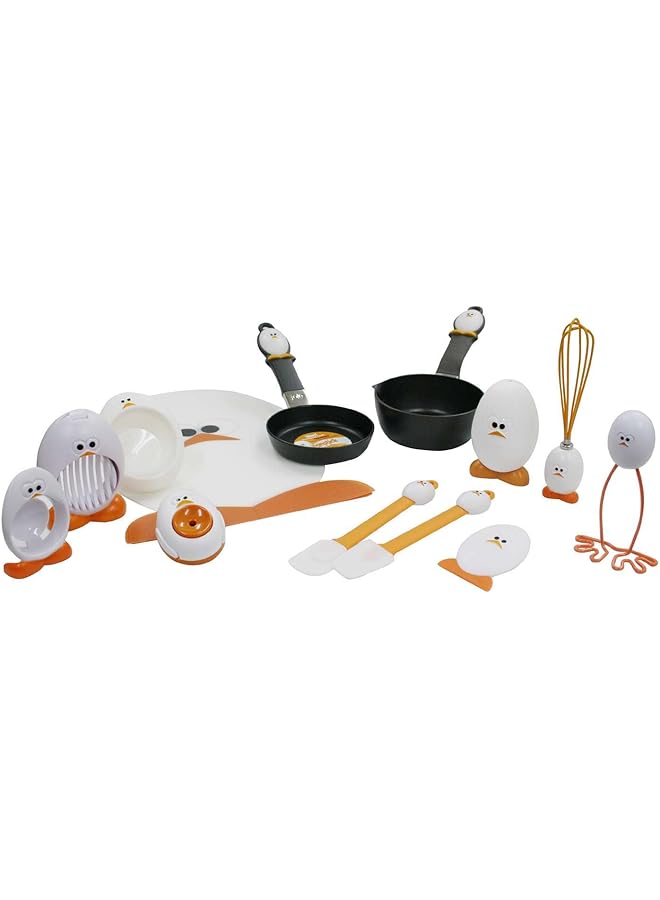 joie Kitchen Gadgets 50560 Poachie Floating Silicone Egg Poacher, White, Plastic - Image 4