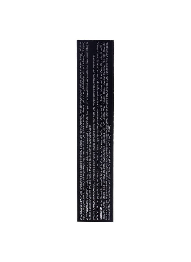 ModelCo - Lashxtend Tubing Mascara Highly Pigmented And Glossy Innovative Formula Won'T Smudge Or Flake Long Lasting Intense Lengthening For Extreme Lash Effect Easy Removal Black 0.24 Oz - Image 1
