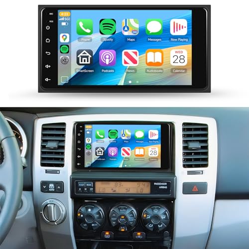 METEESER 2+64G Car Stereo Radio for Toyota 4Runner 2003-2009,for Tundra 2003-2006, for Sequoia 2003-2007 Wireless Carplay/Android Auto,Android 7“ IPS DSP GPS 5G WiFi BT FM Mirror Link Backup Camera - Image 1