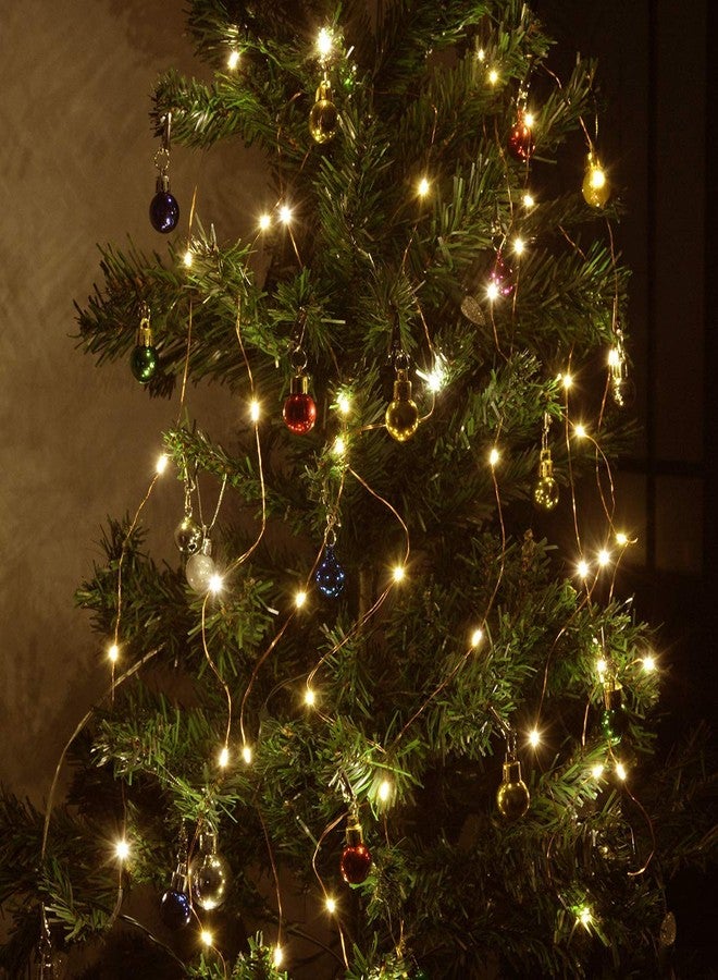 LTETTES 10 Meter 100 Led USB Powered Waterproof Copper Wire Warm White Led Fairy String Lights for Home Bedroom Decorations Lights. Wedding, Diwali, Christmas Tree Lights - Image 2