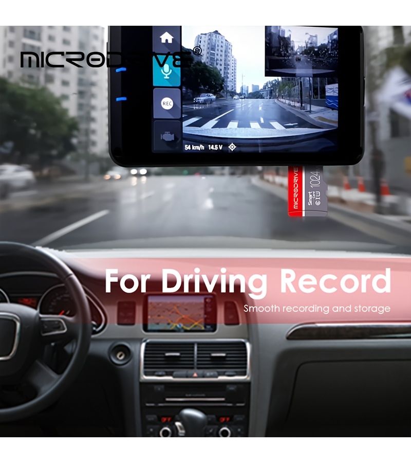 Microdrive Small Capacity 128MB TF Memory Card for Surveillance Cameras Driving Recorders Navigation Devices Durable Classic Model Red Grey - Image 5