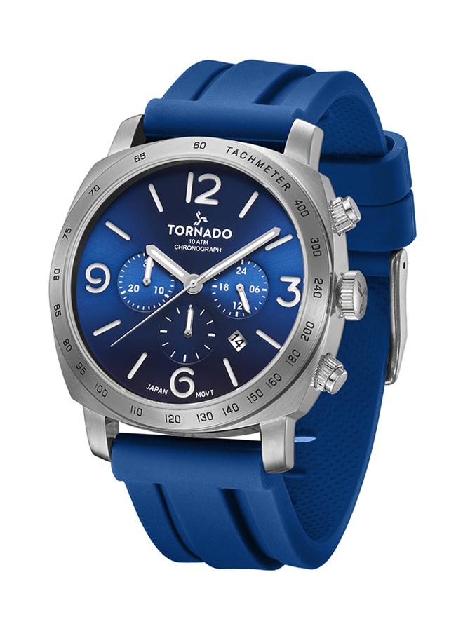 TORNADO Men's Silicone Chronograph Watch T9102-SSNN - 43x52 mm - Image 2
