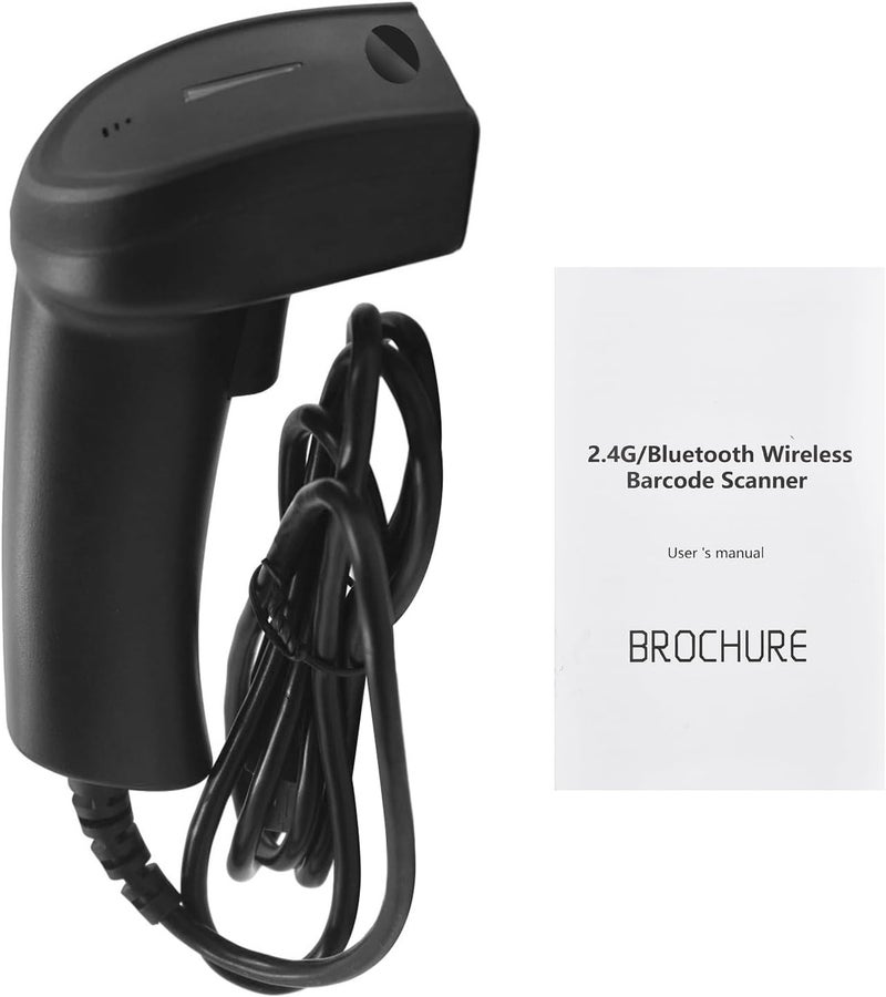 ماسح باركود USB يدوي بتقنية CCD، يدعم المسح اليدوي والتشغيل التلقائي، مناسب للمتاجر الصغيرة والمكتبات والخدمات اللوجستية - Image 1