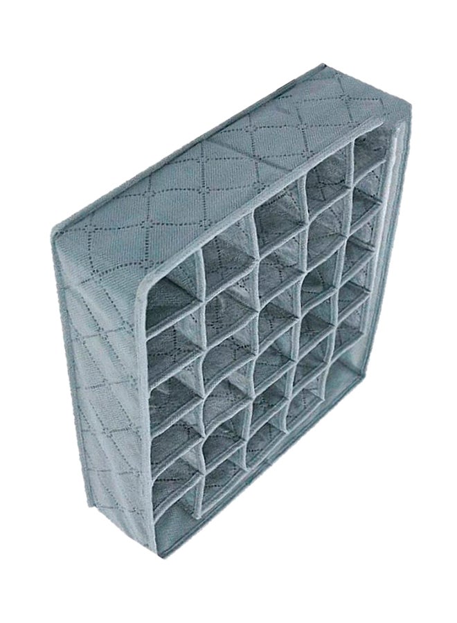 OUTAD Foldable Undergarments And Socks Storage Box One Size Grey - Image 2