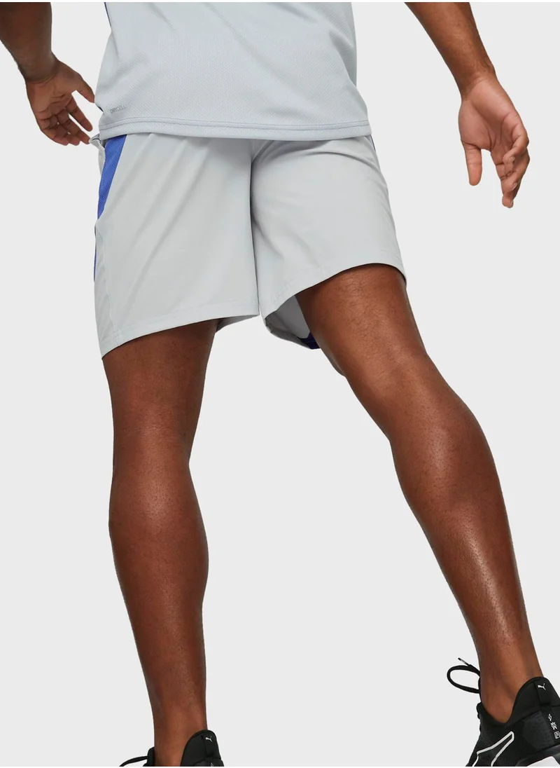 PUMA 7" Logo Fit Stretch Woven Shorts
