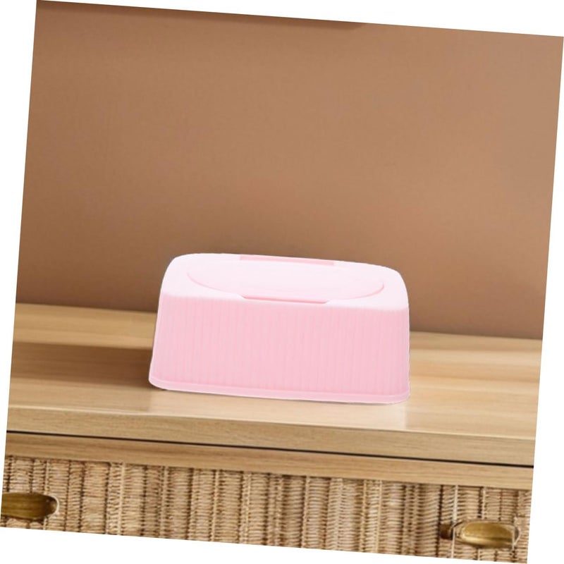 Plastic Wet Wipes Storage Container Box With Pull Out Design 4Pcs Set - Image 5