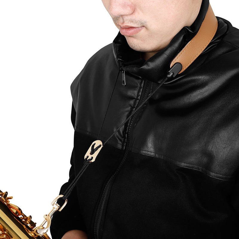 Universal Alto Sax Neck Strap Tenor Sax Neck Strap Portable Saxophone Neck Strap for Outdoor - Image 4