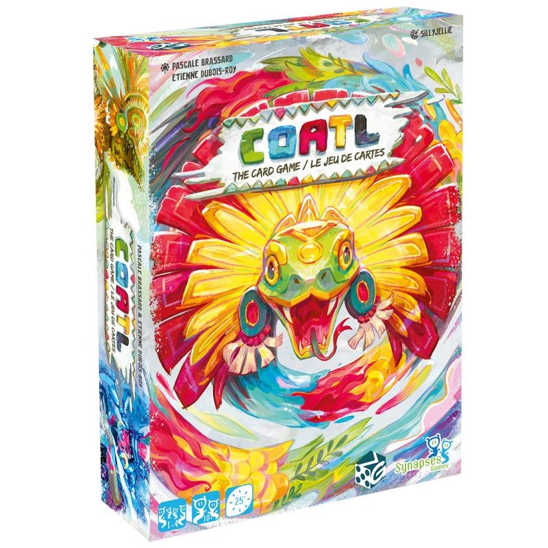 Synapses Games Coatl The Card Game Strategy Card Game Aztec Inspired Illustrations 1 to 4 Players 30 Minutes Ages 10 - Image 3
