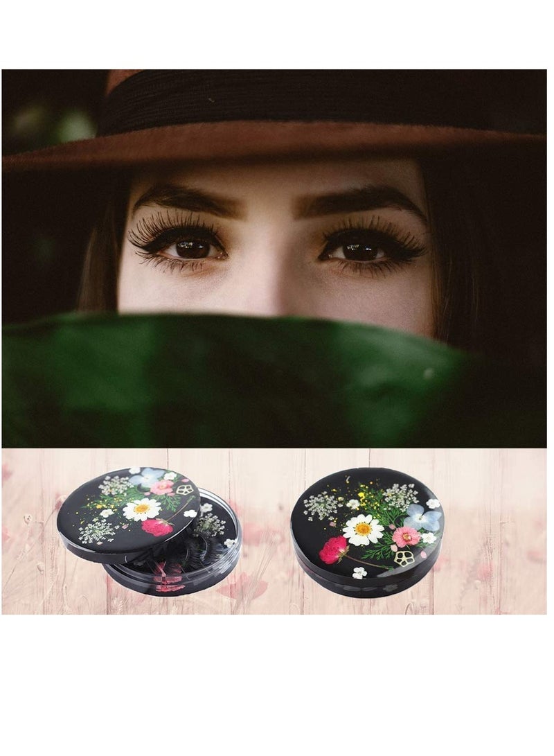 Zikra Fake Eyelashes Storage Case Resin Mould Set with Lid, Eyelashes Display Tray Epoxy Silicone Casting Moulds Eyelash Collector Jewelry Holder Cosmetic Care Container DIY Crafts Storage Box Mould - Image 3