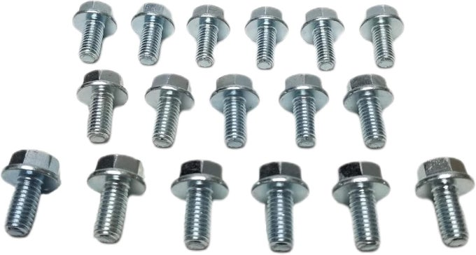 17pc Metric Transmission Oil Pan Bolt Kit for Chevrolet GM 4L60E 4L65E 4L70E 4L80E 700R4 200-4R