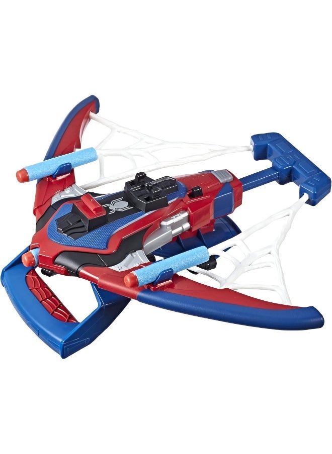 Spider-Man - Marvel Web Shots Spiderbolt NERF Powered Blaster Toy, Fires Darts, Includes 3 Darts And Instructions - Image 1