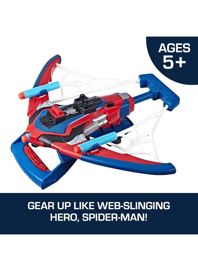 Spider-Man - Marvel Web Shots Spiderbolt NERF Powered Blaster Toy, Fires Darts, Includes 3 Darts And Instructions - Image 1