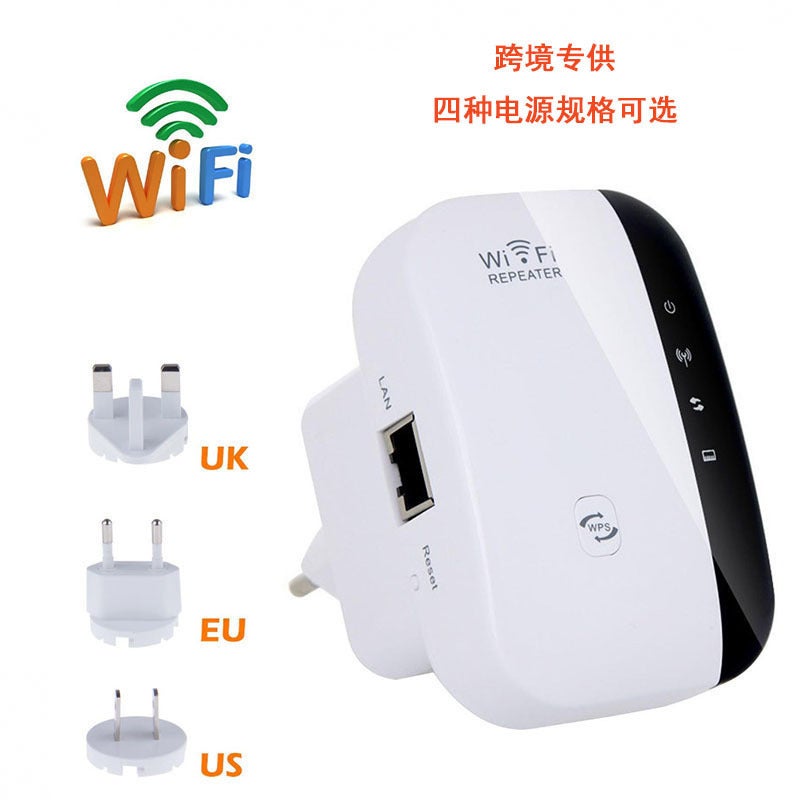 ofeankri WiFi Signal Booster Home Wireless Network Amplifier Wall-Penetrating Router Extender Repeater - Image 1