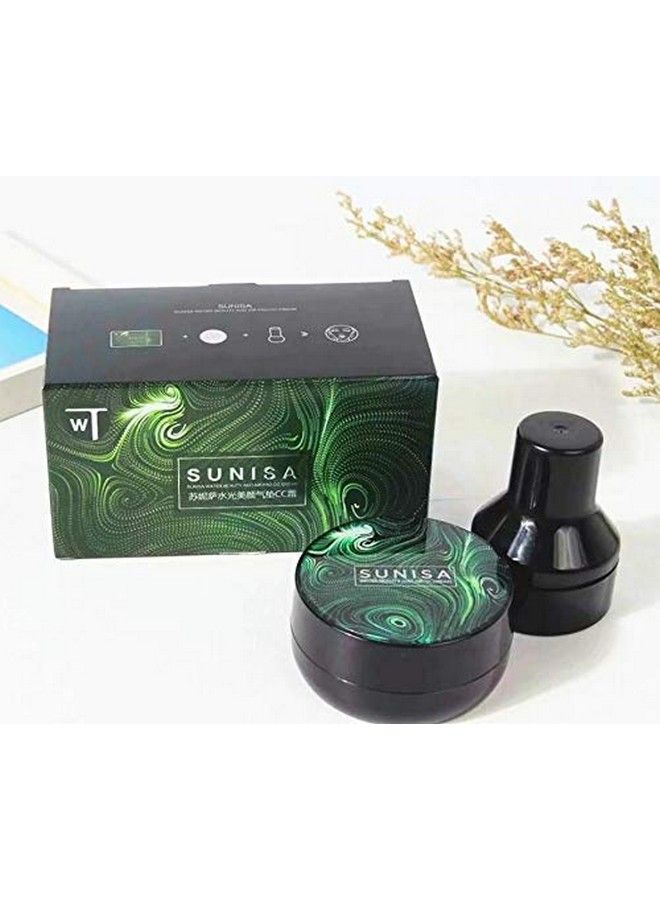 SUNISA Bb And Cc Cream Foundation With Mushroom Head Air Cushion Puff 20G And 1 Foundation Illuminating Base Primer (Pack Of 3) - Image 2