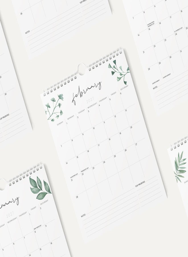 Karto Wall Calendar 2026 - Vertical 8.5x11 inch January 2026 to June 2027 - Boost Your Productivity and Easy Planning with the Aesthetic Monthly Calendar - Greenery - Image 4