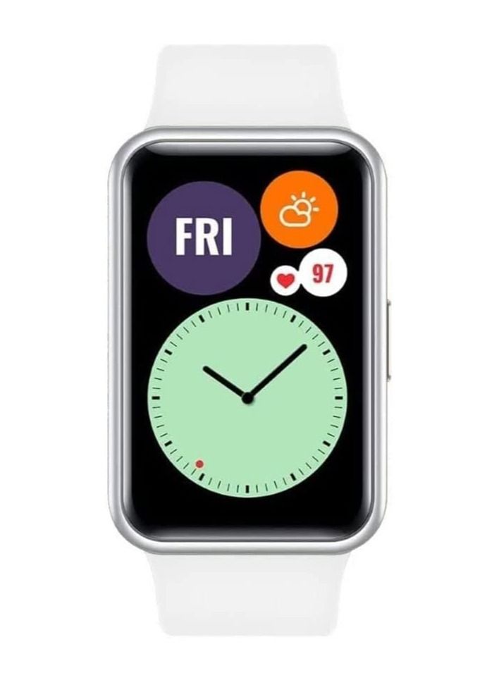 متوافق مع حزام Huawei Watch Fit 2، سوار ساعة رياضي من السيليكون قابل للتعديل، سوار معصم بديل للرجال والنساء - Image 3