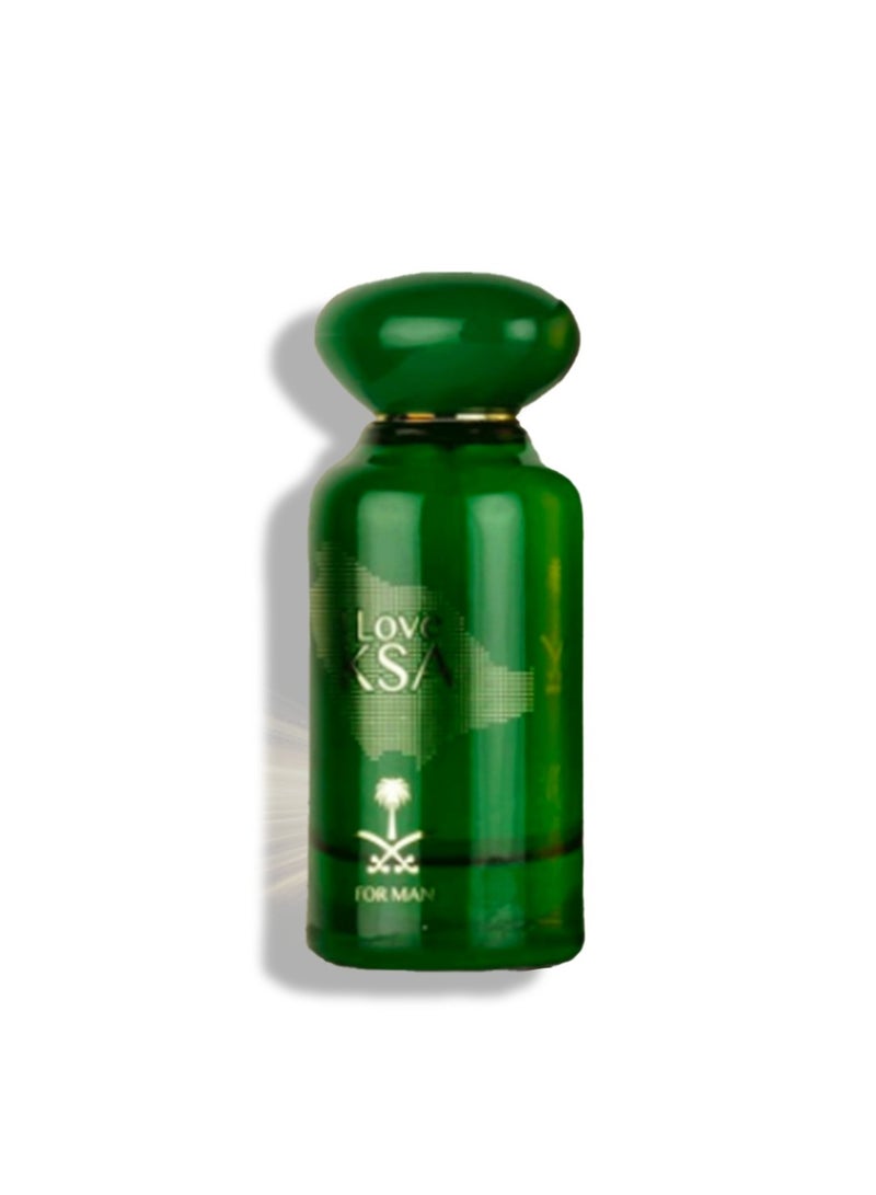 Lattafa I LOVE KSA Eau de Parfum for Men - 100ml - Image 2