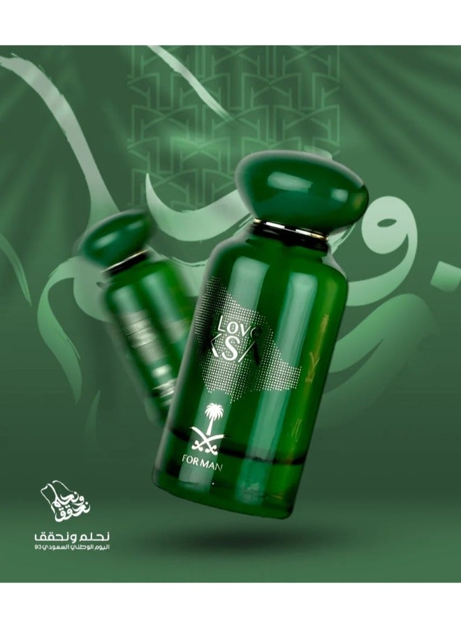 Lattafa I LOVE KSA Eau de Parfum for Men - 100ml - Image 4