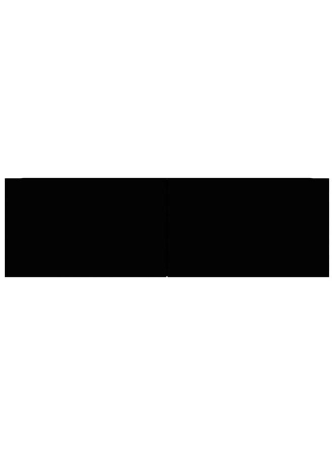 vidaxl TV Cabinets 3 pcs Black Engineered Wood 3078808 - Image 3