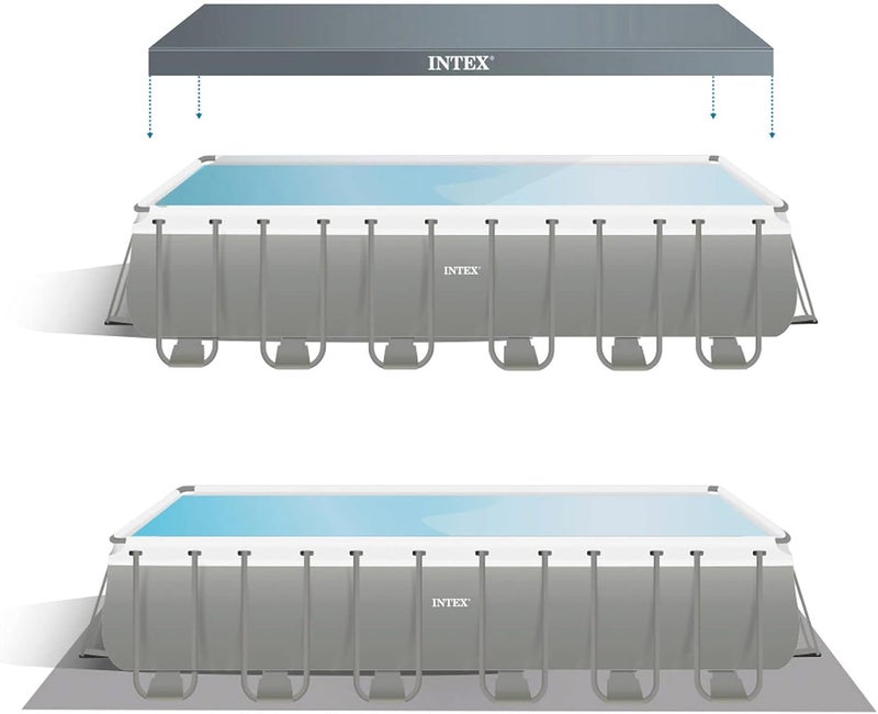 INTEX 24Ft X 12Ft X 52In Ultra Xtr Rectangular Pool Set - Image 5