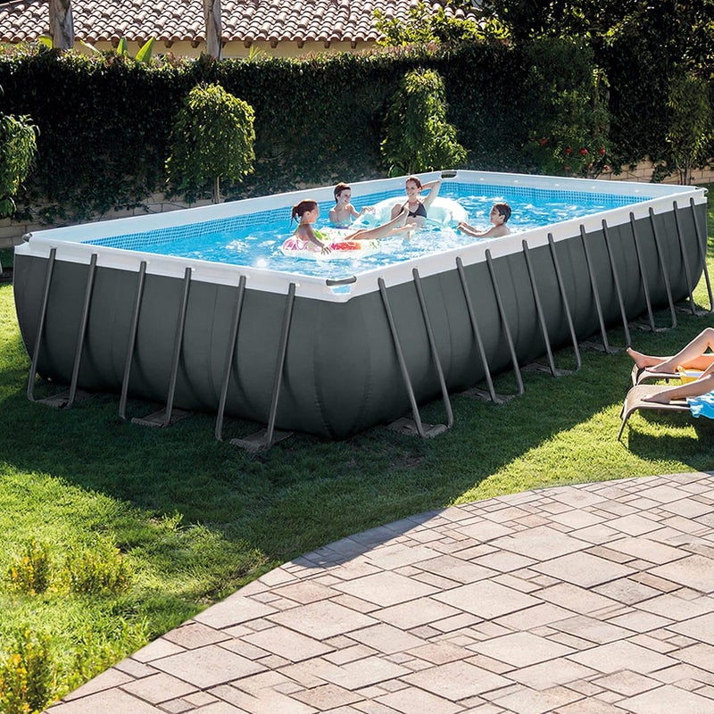 INTEX 24Ft X 12Ft X 52In Ultra Xtr Rectangular Pool Set - Image 2