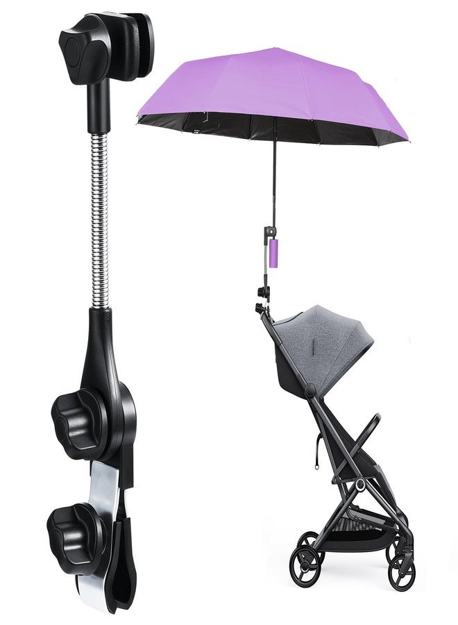 OATSBASF Umbrella Mount for Stroller, Adjustable Angle Golf Push Cart Umbrella Holder, Baby Stroller Umbrella Attachment, Suitable for Strollers, Bicycles, Wheelchairs,Golf Cart - Image 1