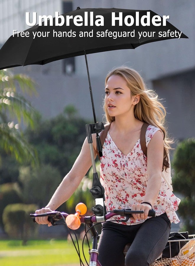 OATSBASF Umbrella Mount for Stroller, Adjustable Angle Golf Push Cart Umbrella Holder, Baby Stroller Umbrella Attachment, Suitable for Strollers, Bicycles, Wheelchairs,Golf Cart - Image 2