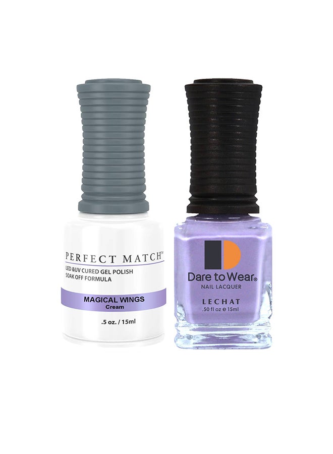 Lechat Soak Off Gel Nail Polish UV LED Gel Polish Magical Wings PMS198