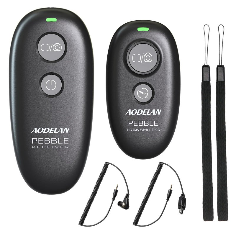 AODELAN Camera Wireless Shutter Release, Remote Control Trigger Compatible with Nikon Df, Z7, Z7 II, Z6, Z9, D750, D850, D5600, Coolpix P1000, P950; Replaces Nikon MC-DC2, MC-30, MC-36A - Image 1
