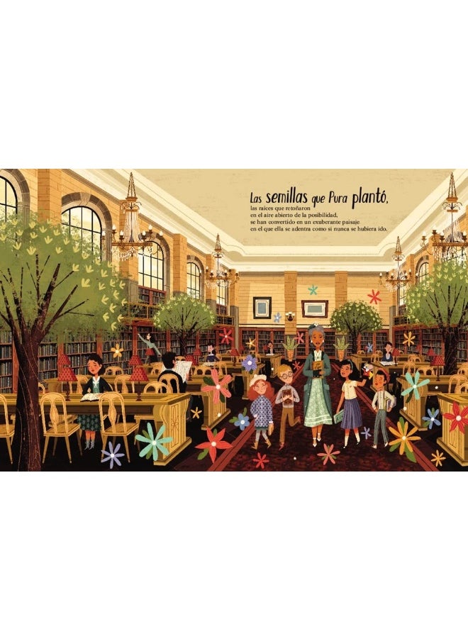 Sembrando historias: Pura BelprÃ©: bibliotecaria y: Planting Stories: The Life of Librarian and Storyt  - Image 5