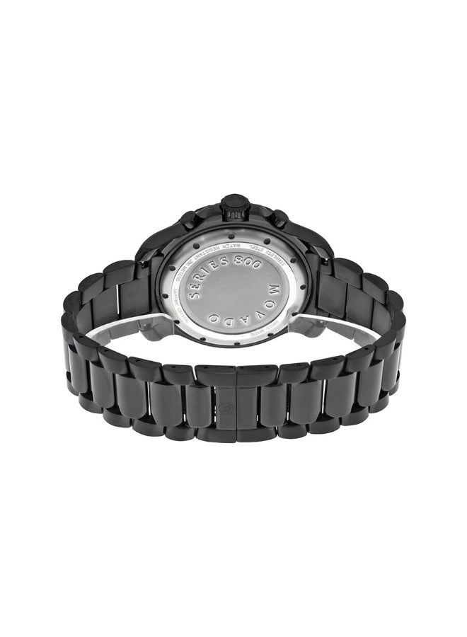 MOVADO BOLD Movado Series 800 Chronograph Black PVD Men's Watch - Image 3